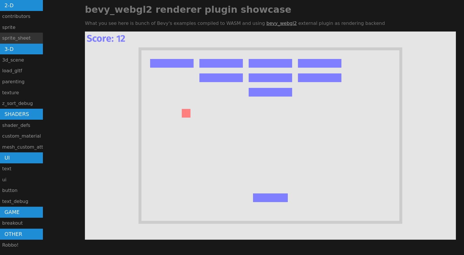 webgl2 showcase